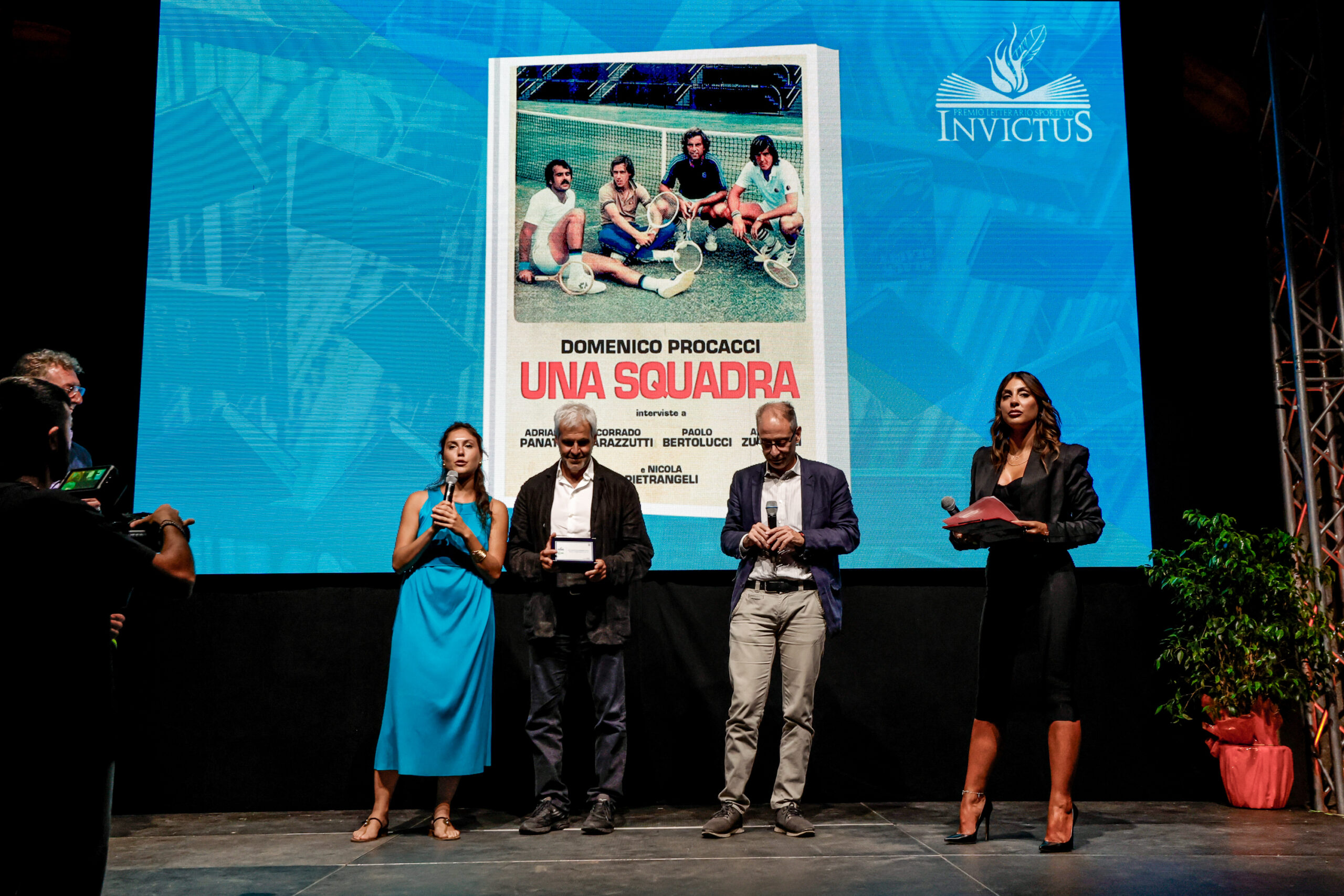 Cisterna di Latina Italy - 7 Sep 2023 -  Serata conclusiva del premio letterario sportivo Invictus